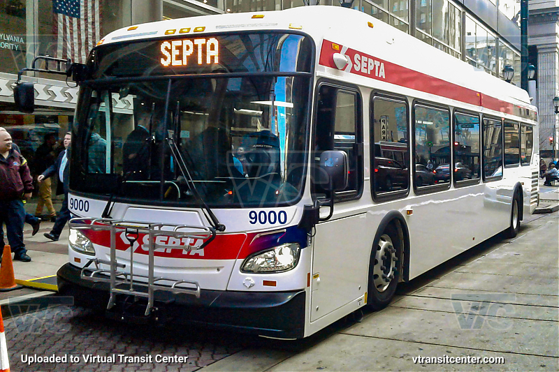 SEPTA "Pilot Xcelsior" 9000 on Display
The First SEPTA XDE40
On display
February 23rd, 2017

This bus would be renumbered to 3000 when the production units arrived
Keywords: SEPTA Bus;New Flyer XDE40