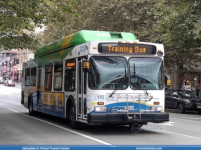Pierce Transit C40LF #192 Training Bus
