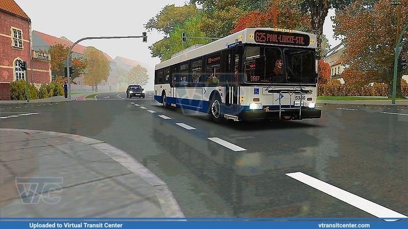 New Flyer D40LF 5346 to Paul Lincke Str.
