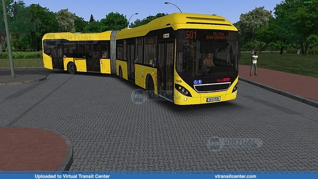 BVG Volvo 7900 Electric Hybrid bus
