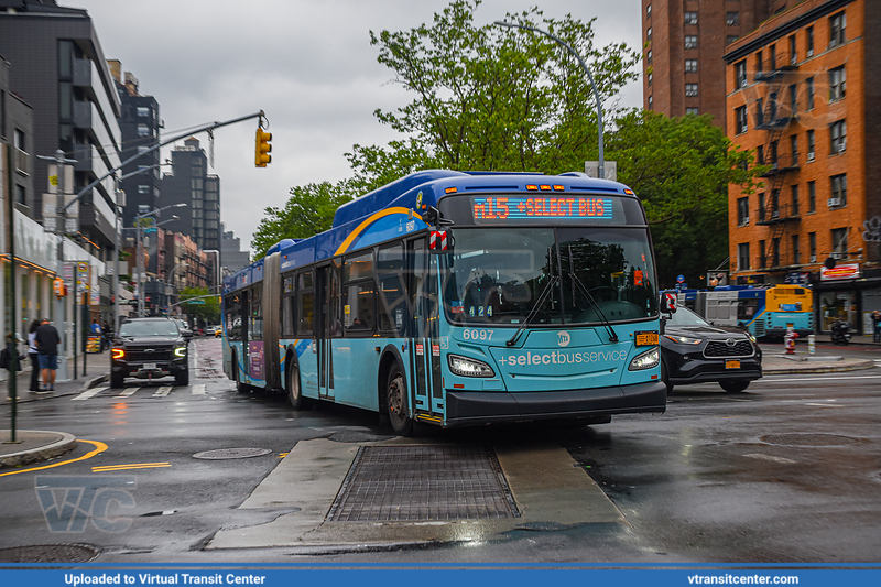 MTA New York City 6097 on the M15 SBS

