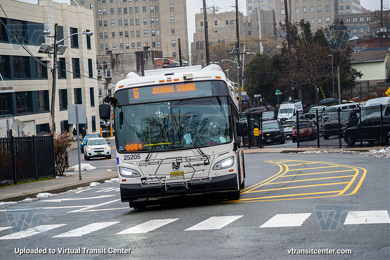 Nj Transit 25205 on Route 6
Route 6 Journal Square

