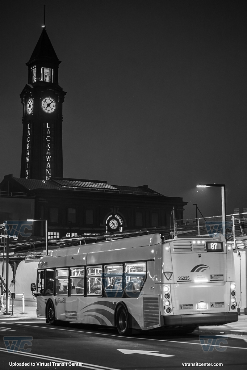 Nj Transit 25235 on Route 87
Route 87 Gates Ave via Journal Square 
