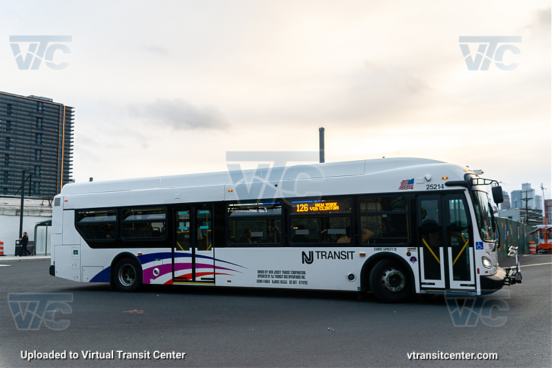 Nj Transit 25214 on Route 126
Route 126 New York via Clinton Ave
