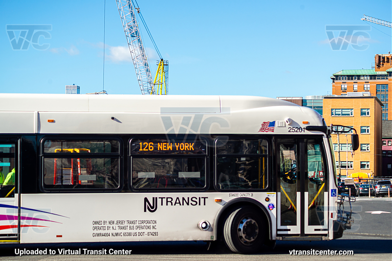 NJ Transit 25201 On Route 126
Route 126 New York
Keywords: NJT Bus;NJ Transit;New Flyer XD40