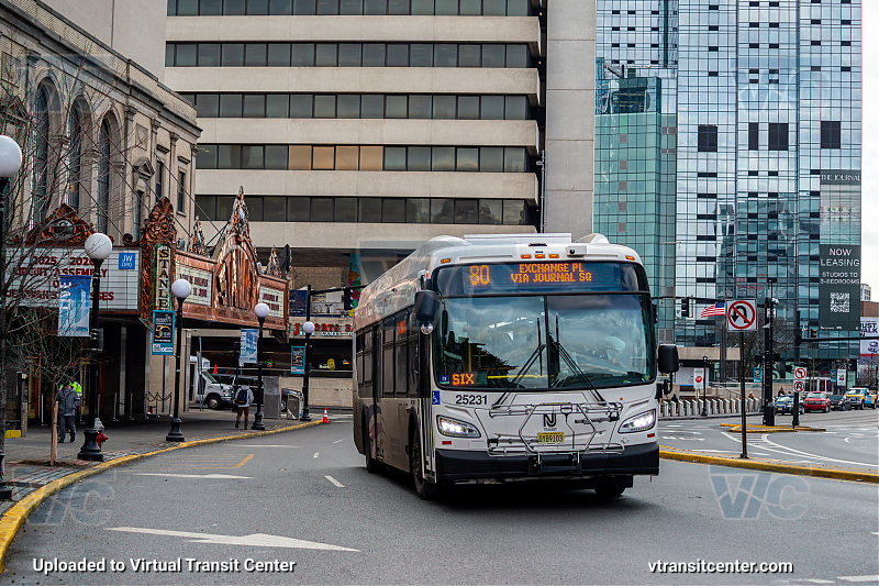 NJ Transit 25231
New Flyer XD40
On Route 80 to Exchange Place
