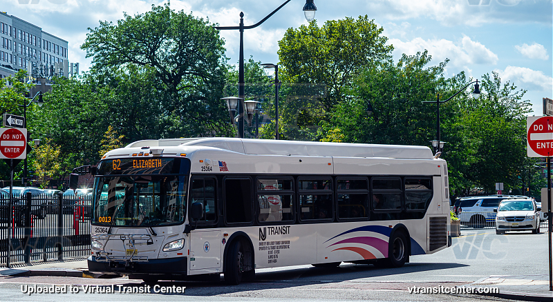 Nj Transit 25364 on Route 62
Route 62 Elizabeth via Newark Airport

