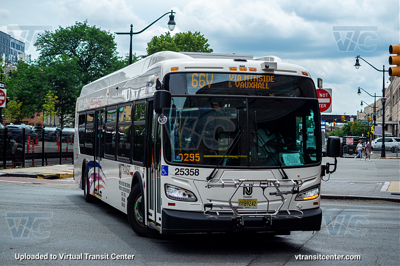 Nj Transit 25358 on Route 66V
Route 66V VC Cranford 
