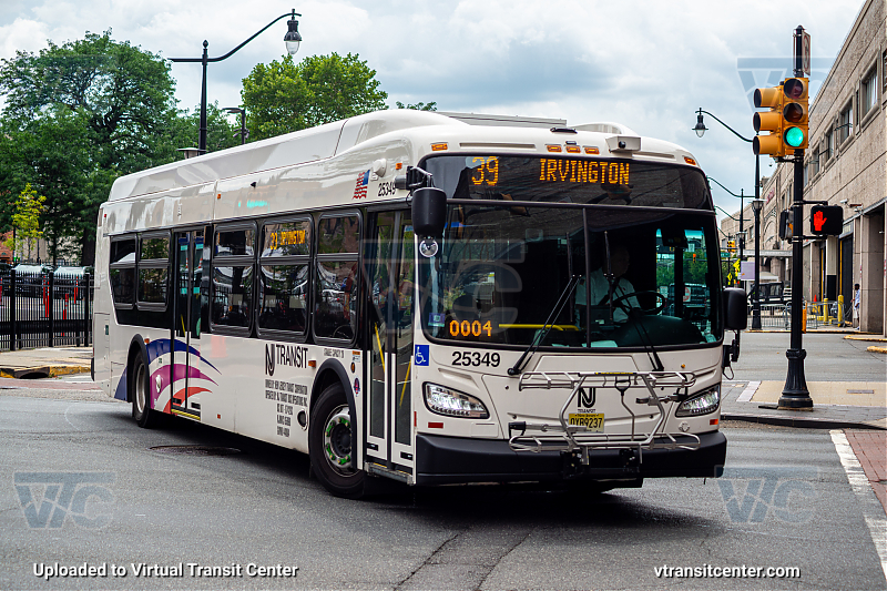 Nj Transit 25349 On Route 39
Route 39 Irvington 
