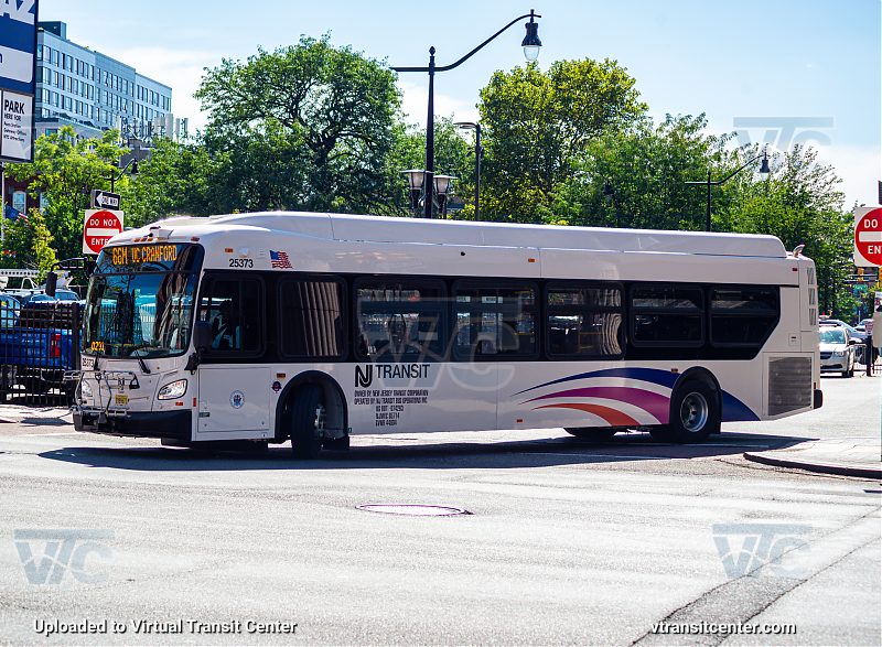 Nj Transit 25373 on Route 66M
