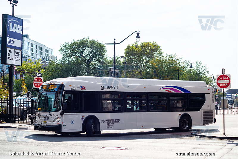Nj Transit 25374 On route 66M
