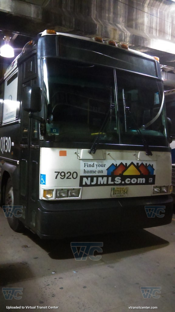 NJ Transit 7920
D4000 7920 at Oradell Bus Garage 

