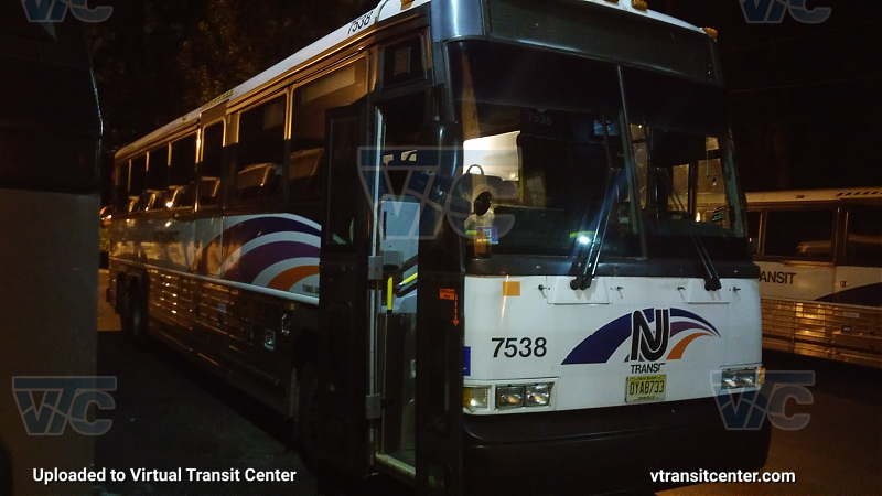 NJ Transit 7538
D4000 7538 parked at Oradell Bus Garage 
