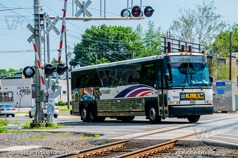 NJ Transit 8291 on Route 165T
