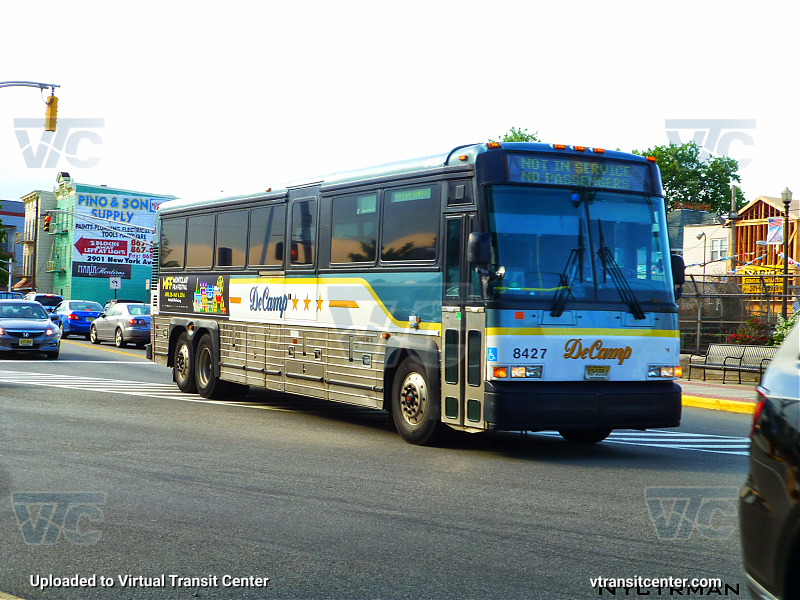 NJ Transit 8427
Decamp D4000 8427 deadheading to NYC
