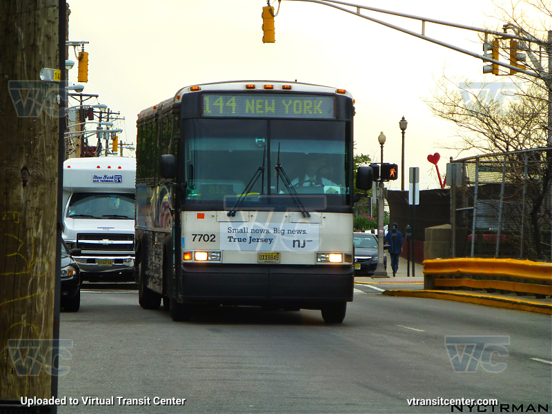 NJ Transit 7702
D4000 7702 on the 144 to New York 
