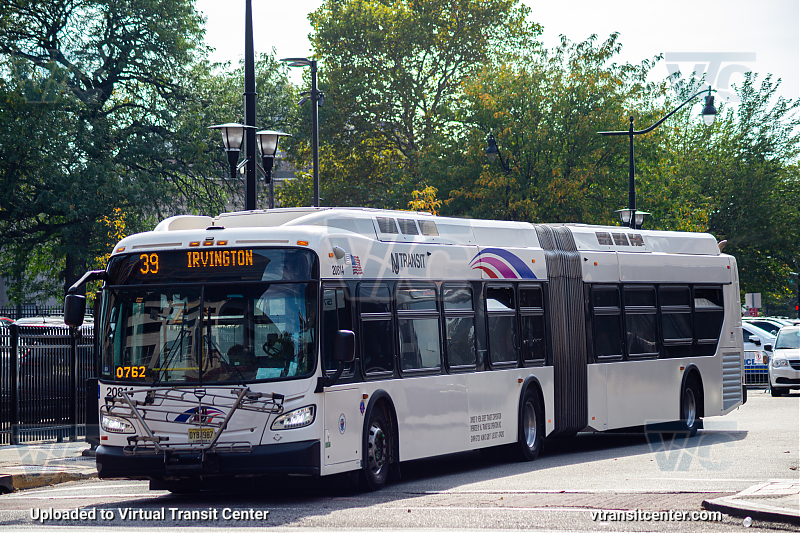 Nj Transit 20814 on Route 39
