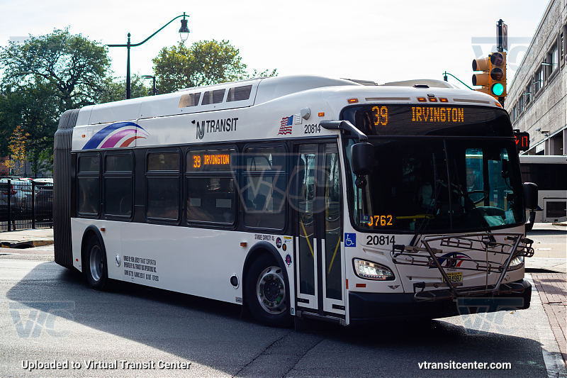 Nj Transit 20814 on Route 39
