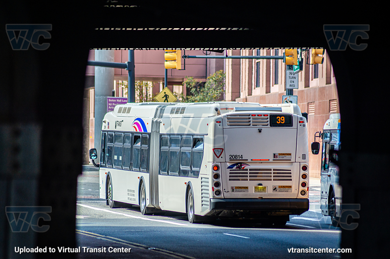 Nj Transit 20814 on Route 39
