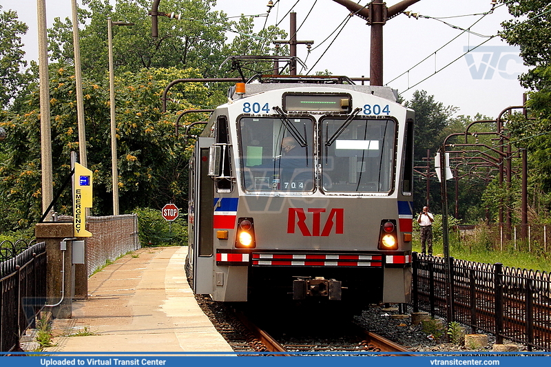 Cleveland RTA "The Rapid" 804 Green Line
East 79th Street Station
