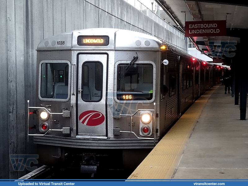 PATCO 1038 PATCO SpeedLine
Haddonfield Station 
