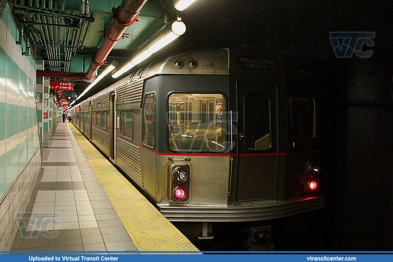 PATCO 288 PATCO SpeedLine
8th & Market Station 
