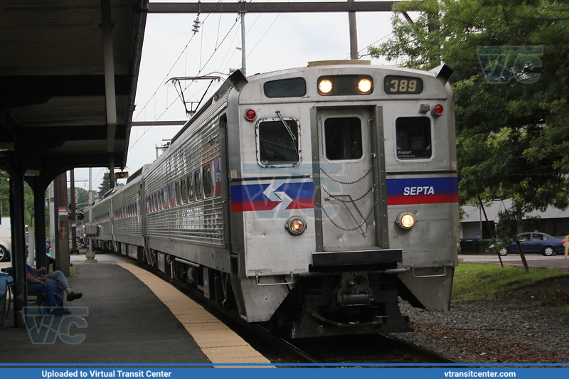 SEPTA Silverliner IV 389 on the R2
Warminster Line to Warminster
