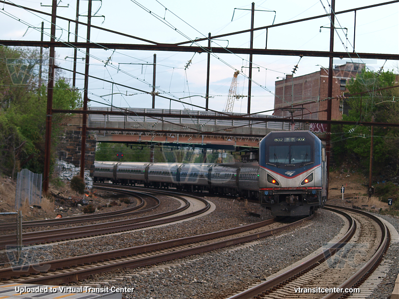 Amtrak 196(14) Enroute to NYP From Washington union station Via Baltimore Penn [West Baltimore MARC]
