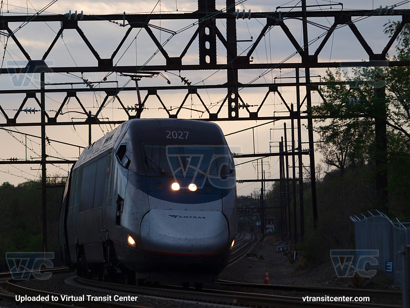 Amtrak 2124(14) Enroute to NYP From Washington union station Via Baltimore Penn [West Baltimore MARC]
