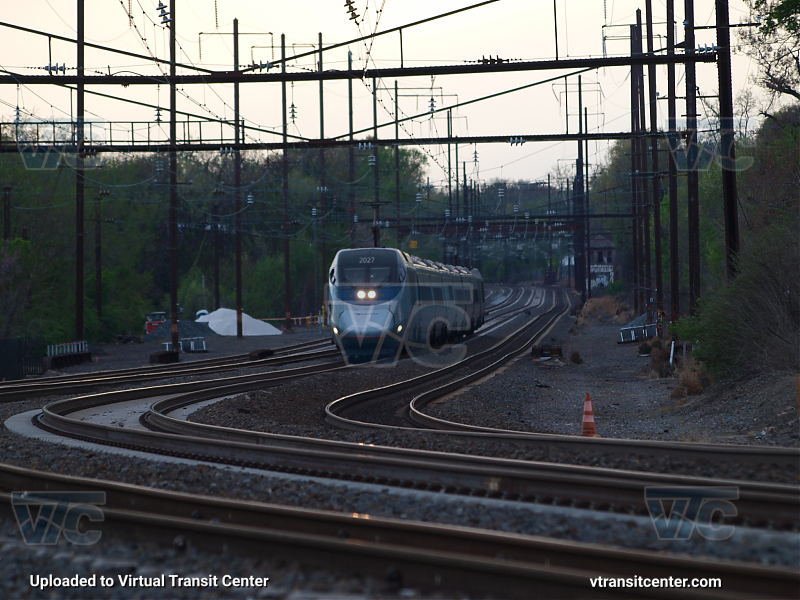 Amtrak 2124(14) Enroute to NYP From Washington union station Via Baltimore Penn [West Baltimore MARC]
