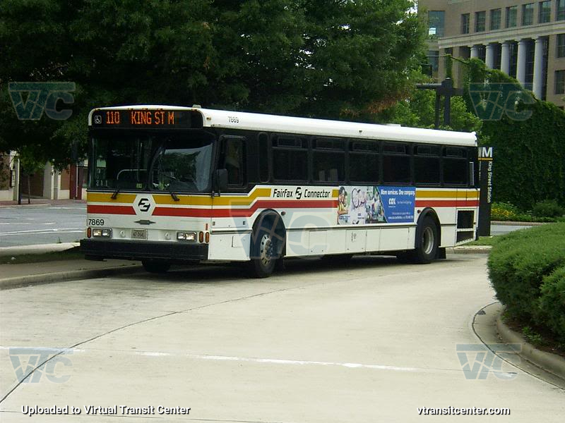 Fairfax Connector 7869 on Route 110
This route no longer operates, having been replaced with a service originating from Huntington Station and the new REX bus service
Keywords: Fairfax Connector