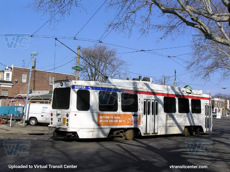 SEPTA Trolley K-Car 9022
Laying over
