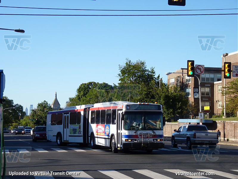 SEPTA 7216 on Route 55
Route 55 to Cross Keys via Doylestown
