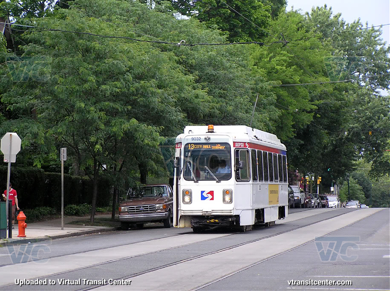SEPTA Trolley K-Car 9032 on Route 13
Route 13 to City Hall via Subway

