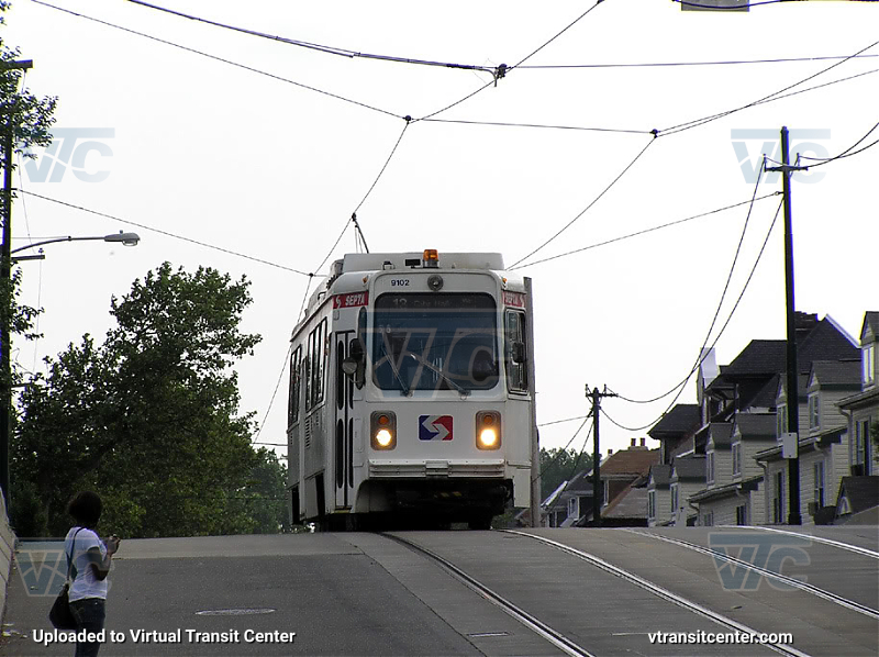 SEPTA Trolley K-Car 9102 on Route 13
Route 13 to City Hall via Subway
