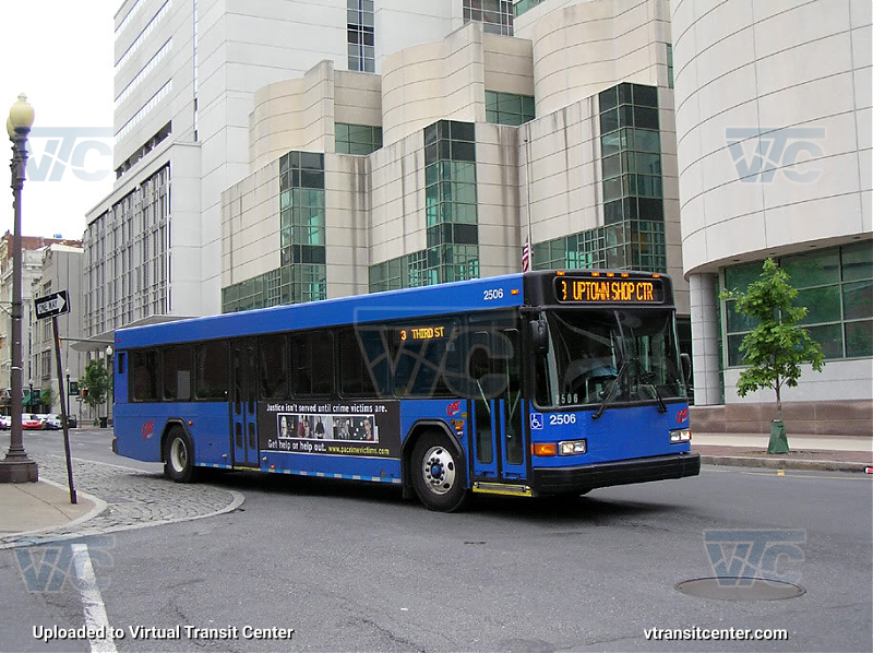 CAT Harrisburg 2506 on Route 3
Route 3 Third Street to Uptown Shopping Center
Keywords: CAT Harrisburg