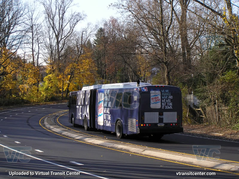 SEPTA 7120
Route 14 to Frankford Transit Center (Rear View)
