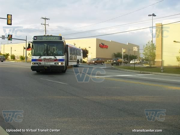 SEPTA 7128 on Route 27
Route 27 to 15th-Spruce

