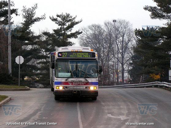 SEPTA 7180 on Route 27
Route 27 to Plymouth Meeting Mall
