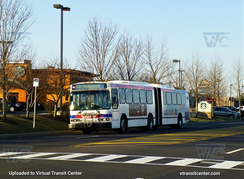SEPTA 7121 on Route 14
Route 14 Neshaminy Mall
