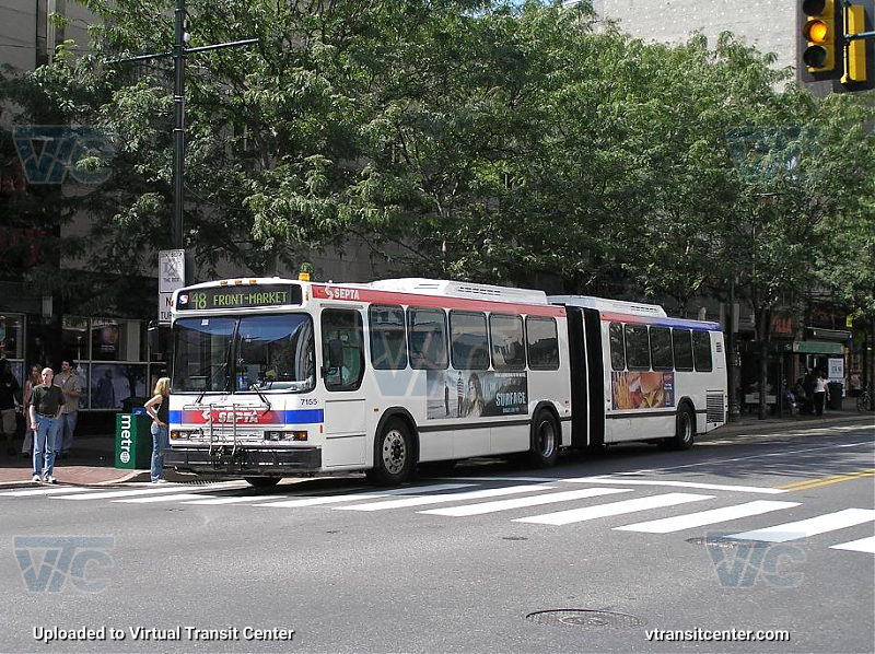 SEPTA 7155 on Route 48
Route 48 to Front-Market

