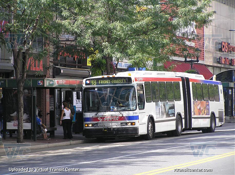SEPTA 7155 on Route 48
Route 48 to Front-Market

