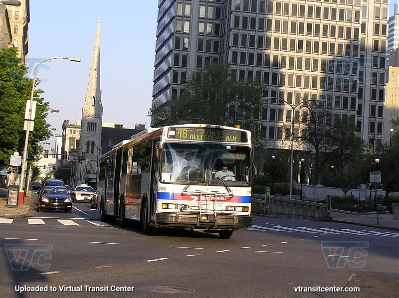 SEPTA 7176 on Route 48
Route 48 to 27th Street and Allegheny Avenue
