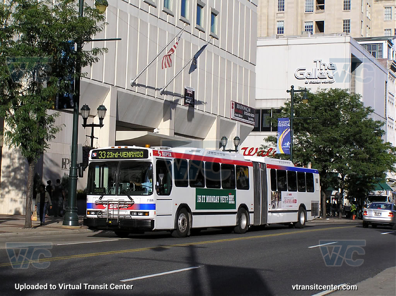 SEPTA 7186 on Route 33
Route 33 to 23rd-Venango

