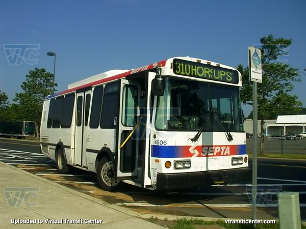 SEPTA 4506 on Route 310
Route 310 Horsham Breeze
June 15th 2005
Keywords: SEPTA Bus;Eldorado