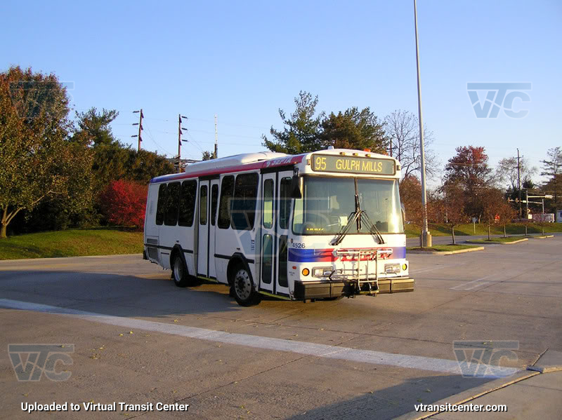 SEPTA 4526 on Route 95
Route 95 to Gulph Mills Station
November 3rd 2006
Keywords: SEPTA Bus;Eldorado