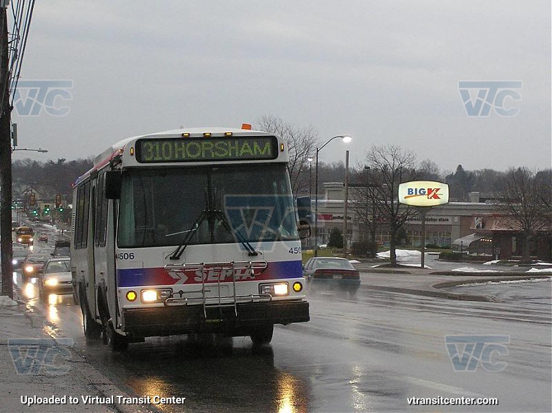 SEPTA 4506 on Route 310
Route 310 Horsham Breeze
February 17th 2006
Keywords: SEPTA Bus;Eldorado