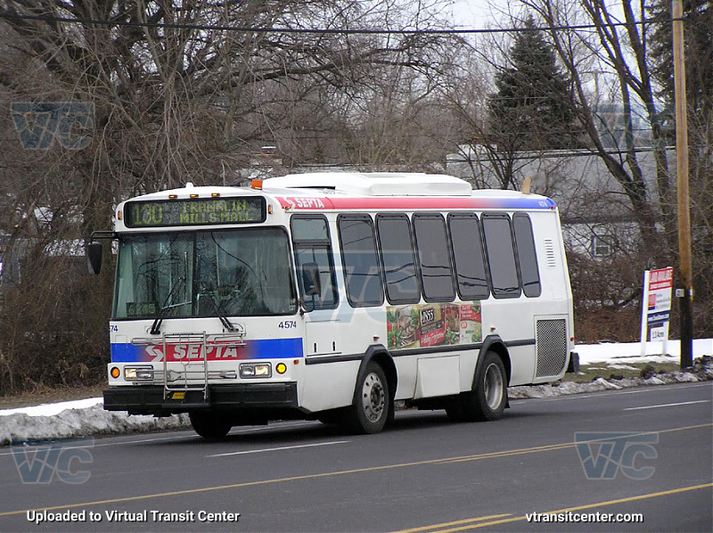 SEPTA 4574 on Route 130
Route 130 to Franklin Mills Mall
February 22nd, 2010
Keywords: SEPTA Bus;Eldorado