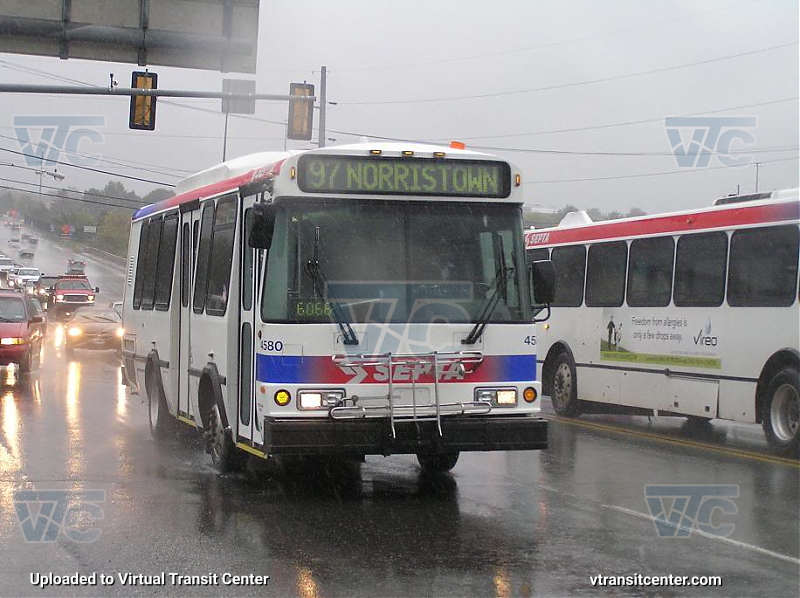 SEPTA 4580 on Route 97
Route 97 to Norristown
October 22nd 2005
Keywords: SEPTA Bus;Eldorado