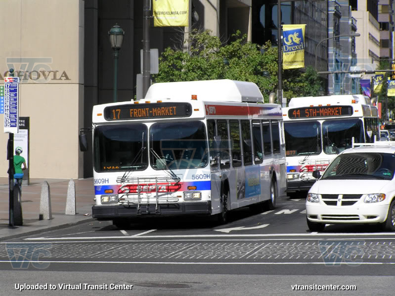 SEPTA 5609H on Route 17
Route 17 to Front-Market
Keywords: SEPTA Bus;DE40LF;1st